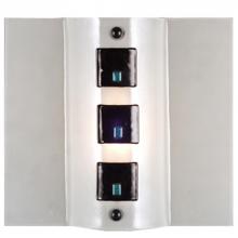 Meyda Black 97998 - 12"W Metro Fusion Black Tie Affair Wall Sconce