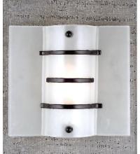 Meyda Black 98171 - 12"W Metro Fusion Robbi Wall Sconce