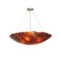 Meyda Black 99537 - 30" Wide Metro Fusion Torta Inverted Pendant