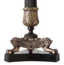 Eichholtz 108566 - Perignon Candle Holder, Black, Vintage Brass, 5.12"W (108566 )