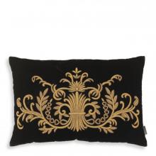 Eichholtz 109739 - Gauthier Pillow, Black, Gold Thread, 23.62"W (109739 )