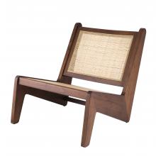 Eichholtz 113674 - Aubin Lounge Chair, Wood, Natural, 30.51"H (113674 )