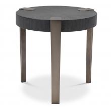 Eichholtz 114531 - Oxnard Side Table, Charcoal Gray, Bronze, 21.85"H (114531 )