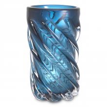 Eichholtz 114806 - Angelito Vase, Large, Blue Glass, 14.17"H (114806 )