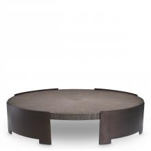 Eichholtz 114880 - Quinto Coffee Table, Bronze, Gray, 46.65"W (114880 )