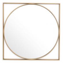 Eichholtz 116032 - Montauk Mirror, Brushed Brass, 35.43"W (116032 )