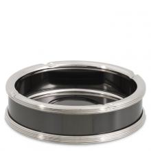 Eichholtz 116244 - Ella Ashtray, Nickel, Black Nickel, 7.09"W (116244 )