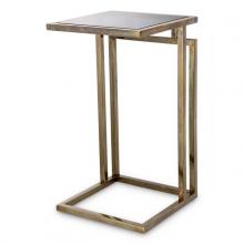 Eichholtz 116882 - Marcus Side Table, Vintage Brass, Smoke Glass, 23.62"H (116882 )