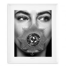 Eichholtz 117308 - Philippe Vogelenzang - La Bouche Wall Art, White Frame, 40.94"W (117308 )