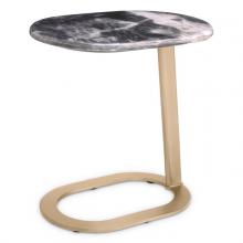 Eichholtz 117491 - Oyo Side Table, Brushed Brass, Black, 19.69"H (117491 )