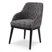 Eichholtz A116514 - Costa Dining Chair, Cambon Black, Black Legs, 32.68"H (A116514 )