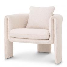 Eichholtz A116811 - Toto Armchair, Boucle Cream Fabric, 26.77"H (A116811 )