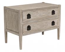 CFC OW053-GW - Lewis Nightstand, Gray Wash Wax, 42"W OW053-GW