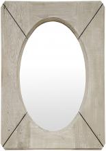 CFC OW283-GW - Musas Mirror, Gray Wash Wax, 28"W OW283-GW