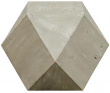 CFC OW311-GW - Icosahedron Side Table, Gray Wash Wax, 18.5"H OW311-GW