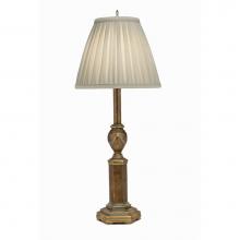 Stiffel BL-N7679-ATS - Buffet Lamp, 1-Light, Amber Tortoise Shell, Ivory Shadow Fabric Shade, 32"H BL-N7679-ATS