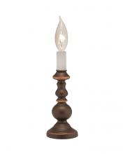 Stiffel CL-A648-OB - Candlestick Lamp, 1-Light, Oxidized Bronze, 7"H CL-A648-OB