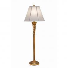 Stiffel FL-6725-6727-FG - Floor Lamp, 1-Light, French Gold, Off-White Shadow Fabric Shade, 63"H FL-6725-6727-FG