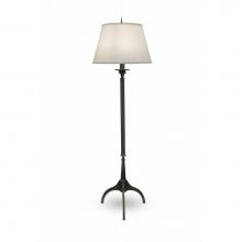 Stiffel FL-A902-1282-OB - Floor Lamp, 1-Light, Oxidized Bronze, Cream Aberdeen Fabric Shade, 66"H FL-A902-1282-OB