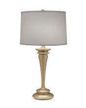 Stiffel TL-A913-OCB - Table Lamp, 1-Light, Oculux Bronze, Pearl Supreme Satin Fabric Shade, 29"H TL-A913-OCB