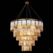 John-Richard AJC-9102 - Twilight Chandelier, Left, 24-Light, Gold Leaf, 50.25&34;W AJC-9102