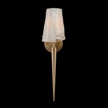 John-Richard AJC-9123 - ll Sconce, 1-Light, Coffee Bronze, Art Glass Swirl Shade, 6.25&34;W AJC-9123