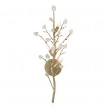 John-Richard AJC-9141 - uartz Branched Wall Sconce, 3-Light, Champagne Silver Leaf, 14&34;W AJC-9141