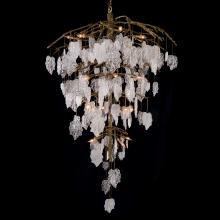 John-Richard AJC-9179 - Sugar Leaf Chandelier, 26-Light, Brushed Brass, 44&34;W AJC-9179