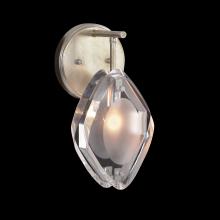 John-Richard AJC-9238 - s Wall Sconce, 1-Light, Antique Silver, Clear Crystal Glass, 6&34;W AJC-9238