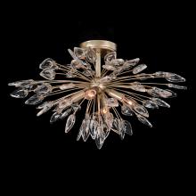 John-Richard AJC-9240 - tellation Semi-Flush Mount, 4-Light, Antique Silver Leaf, 24.5&34;W AJC-9240