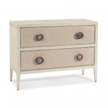 John-Richard EUR-01-0327 - Marais Commode, Linen, Cream, 48.5&34;W EUR-01-0327