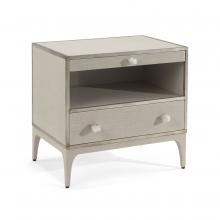 John-Richard EUR-01-0338 - Marais Nightstand, Linen, 30&34;W EUR-01-0338