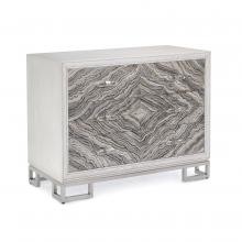 John-Richard EUR-01-0350 - Emperador Chest, Gray, Silver, 47&34;W EUR-01-0350