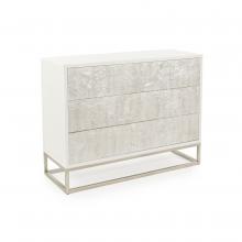 John-Richard EUR-01-0454 - Bionde Chest, Silver, Pewter, 51.5&34;W EUR-01-0454