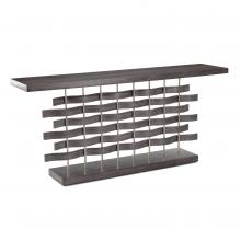 John-Richard EUR-02-0310 - Tisse Console, Dark Gray, Pewter, 72&34;W EUR-02-0310