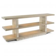 John-Richard EUR-02-0356 - Framework Console, Driftwood, Silver, 84.25&34;W EUR-02-0356