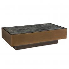 John-Richard EUR-03-0575 - Esk Cocktail Table, Bronze, Gold, Gray, 60&34;W EUR-03-0575