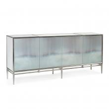 John-Richard EUR-04-0476 - Haze Credenza, Blue, Silver, 88&34;W EUR-04-0476