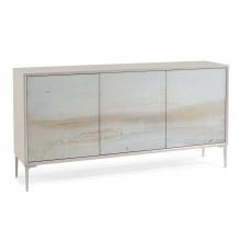 John-Richard EUR-04-0487 - River Cabinet, Light Gray, Blue, 74&34;W EUR-04-0487