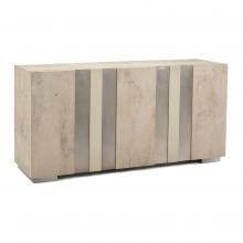 John-Richard EUR-04-0524 - Pristine Cabinet, Ivory, Pewter, 72&34;W EUR-04-0524