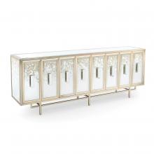 John-Richard EUR-04-0617 - Miroir Sideboard, Distressed White, Champagne, 86&34;W EUR-04-0617