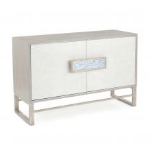 John-Richard EUR-04-0619 - Blanchet Cabinet, Gray, Linen, 54&34;W EUR-04-0619