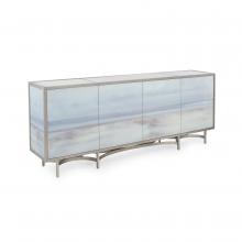 John-Richard EUR-04-0682 - Simpatico Cabinet, Blue, Pewter, 94&34;W EUR-04-0682