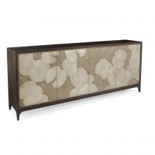 John-Richard EUR-04-0738 - Itadori Credenza, Dark Wood, Silver, 94.75&34;W EUR-04-0738