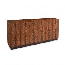 John-Richard EUR-04-0747 - Grovecroft Credenza, Zebraki Wood, Walnut, 88&34;W EUR-04-0747