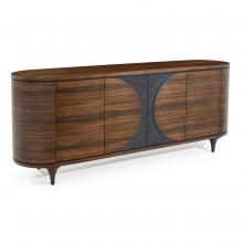 John-Richard EUR-04-0756 - Hearthside Credenza, Wood, Black, 84&34;W EUR-04-0756