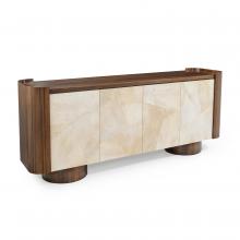 John-Richard EUR-04-0757 - Arcadian Credenza, Wood, Cream, 82.25&34;W EUR-04-0757