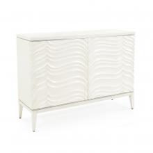 John-Richard EUR-04-0765 - Regalia Chest, White, Pewter, 54&34;W EUR-04-0765