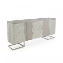 John-Richard EUR-04-0767 - Fusione Credenza, Gray, Pewter, 84.25&34;W EUR-04-0767