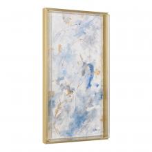 John-Richard GBG-2510A - ht Framed Art, Series I, White, Blue, 31&34;H x 16&34;W x 4&34;D GBG-2510A